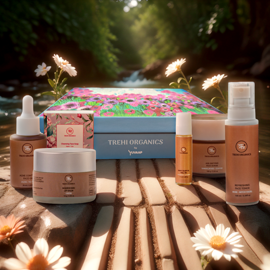 The Daytime Refresh Collection: "Oil-Free Glow Essentials" - Trehi Organics