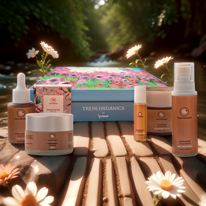 The Daytime Refresh Collection: "Oil-Free Glow Essentials" - Trehi Organics